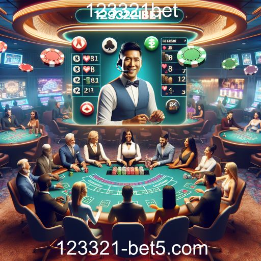 A Experiência dos Jogos ao Vivo na 123321bet